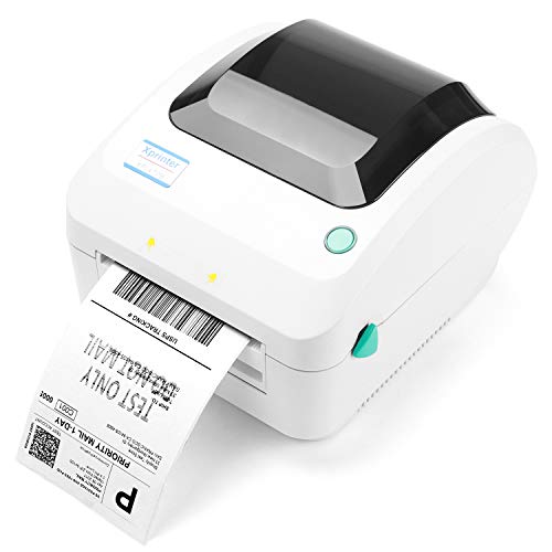 Best Review Shipping Label Printer 4x6, Desktop Thermal Label Printer for Shipping Packages, Barcode Thermal Printer for Windows & Mac, Compatible with UPS, Amazon, USPS, Shopify, WIX, Ebay (470B)