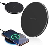 Caricabatterie senza fili - 35 W veloce compatibile con telefono 16/15/14/13/12/11 Pro Max Plus,GA-laxy S25 Ultra/S24 Plus/S23 FE/S22/S21/S20, stazione di ricarica, 1 m cavo di ricarica rapida tipo C