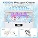 Dental Ultrasonic Retainer Cleaner, Retainer Cleaner for Dentures,Mouth Guard,Jewelry,Eyeglasses,Toothbrush Heads,Ultrasonic Dentures Cleaner with 4UV-C,49kHz Professional Ultrasonic Cleaner Machine