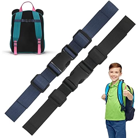 TAROME 2pcs Backpack Chest Strap Adjustable Backpack Sternum Strap with Quick Release Buckle for Hiking Jogging Climbing Cover