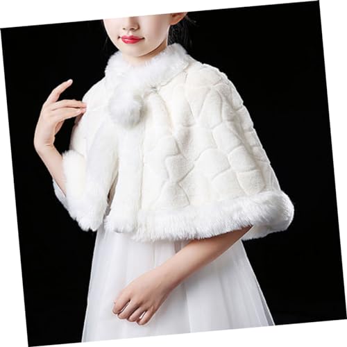 Capa cálida de invierno para niñas con aislamiento de pelo térmico 2