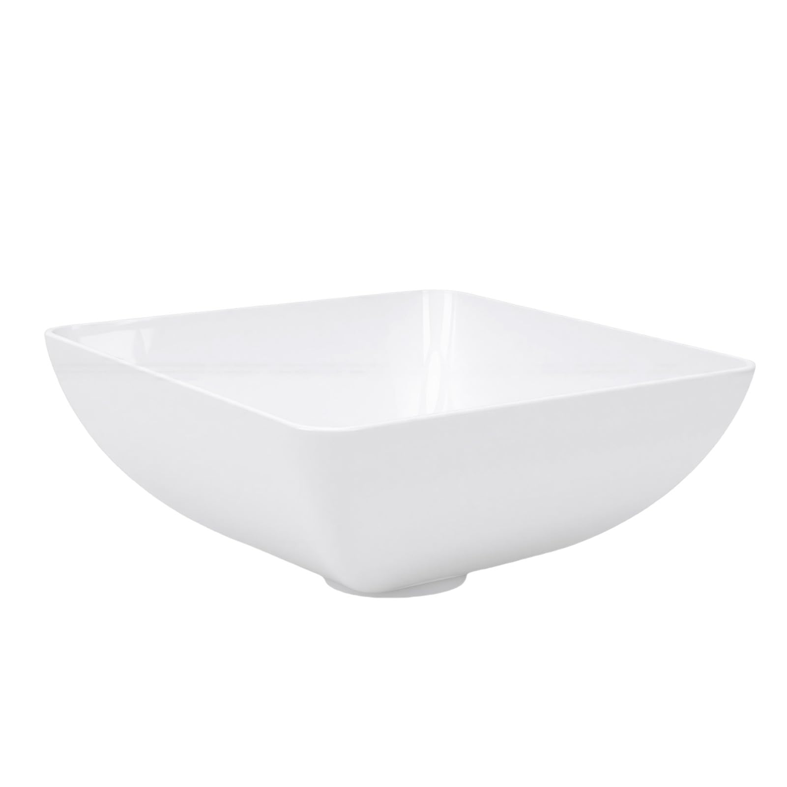 Zlew do łazienki do Samochodu Kempingowego, Kwadratowy Akrylowy Zlew Kuchenny Samochodu Kempingowego 11,3 X 11,3 X 5,6 Cala, Wpuszczany Uchwyt Blatu, Otwór Odpływowy 50 Mm, Umywalka