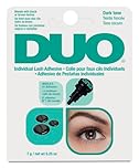 Duo Dark Lash Glue, Individual False Eyelash Adhesive, Striplash Adhesive, Latex Free, Rapid Dry, Dries Black, 7 g, (Pack of 1)