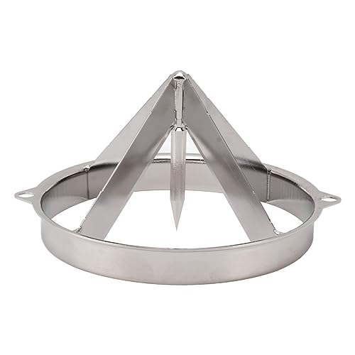 Fruit Dicing Machine Blades, Stainless Steel Detachable Fruit Slicer Lemon Cutter Slicer Lemon Slicer Fruit Cutter For Apples Pears Oranges (4 Section)