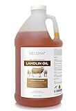 velona Lanolin Oil USP Grade 64 fl oz | 100% Pure and Natural Carrier Oil | Refined, Cold pressed | Skin, Hair, Body & Face Moisturizing | Use Today - Enjoy Results…