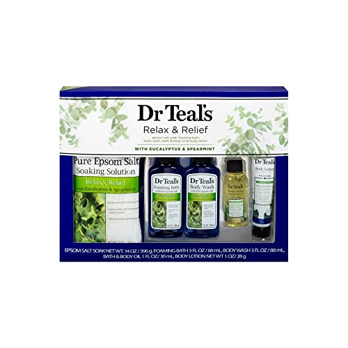 Dr Teal's Eucalyptus and Spearmint Set