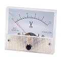 Heyiarbeit 0-10V DC Analog Panel Voltage Gauge 85C1 Volt Meter for Voltage Measurement Devices 1Pcs