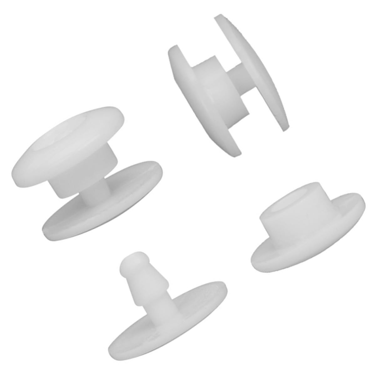 Botones de fijación elásticos con hebillas plásticas resistentes para manualidades y desechables
