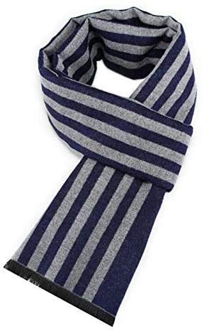 Écharpe longue tricotée hiver unisexe chaude et élégante foulard doux