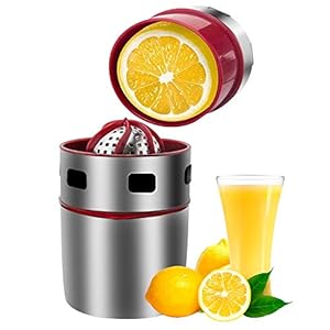 Roestvrij staal Handmatige Knijper, Citroen Oranje Handmatige sapcentrifuge, Draagbaar en Gemakkelijk te reinigen