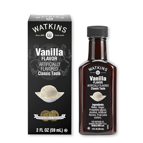 Watkins Vanilla Flavor, 2 Fl Oz (Pack of 12)