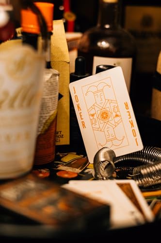 Image of Bicycle Cocktail Playing Cards, Includes 52 Cocktail Recipes Featuring Old Fashioned, Margarita, Moscow Mule, Daiquiri, and Mojito Cocktail Recipes, 1 Deck