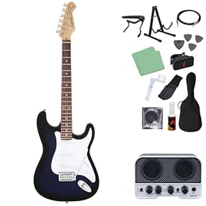 エレキギターセット(ピック以外)AKi Amazon.co.jp: エレキギターセット: 楽器・音響機器