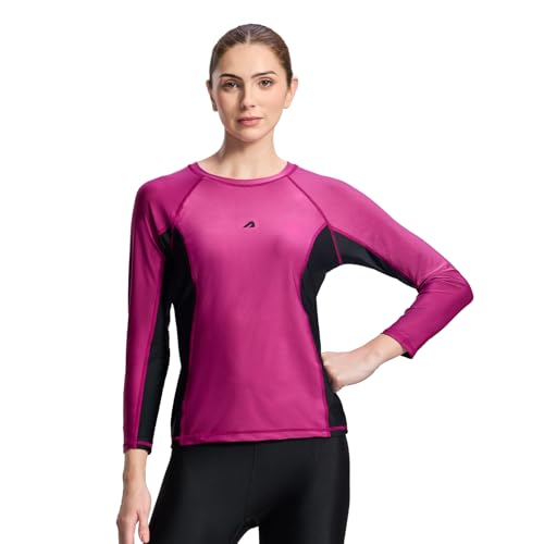 Image of Boldfit Swimming Tops for Women Swimming Suit Costume Stretchable Swim Top for Women