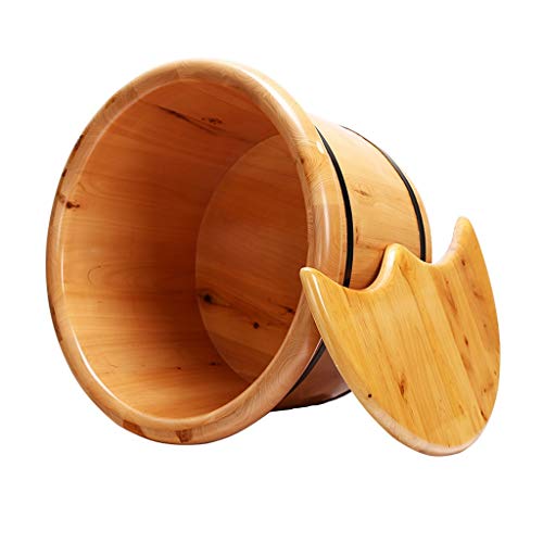 Spa de pies de madera con cubierta 25 cm miniatura 6