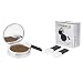 Thicken It 100% Scalp Coverage Hair Powder - LIGHT BROWN - Talc-Free .32 oz. Water Resistant Hair Loss Concealer for men and women. Naturally Thicker Than Hair Fibers & Spray Concealers