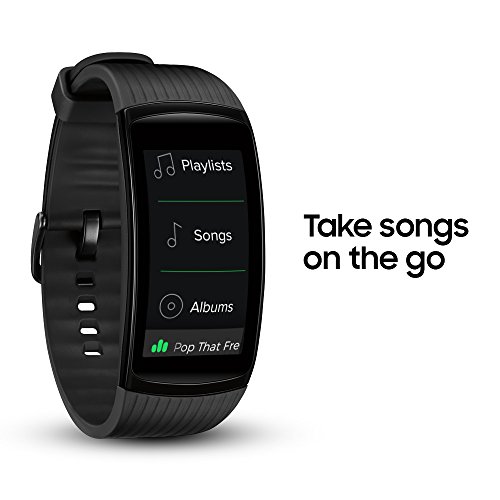 SAMSUNG-Gear-Fit2-Pro-Smartwatch-Fitness-Band-Large-Liquid-Black-SM-R365NZKAXAR--US-Version-with-Warranty