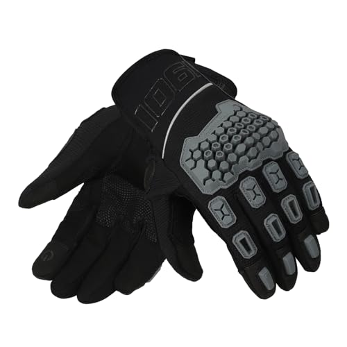 ROYAL ENFIELD MX PRO GLOVES Polyester & Genuine leather & Microsuede construction | TPR protectors: Knuckles & Fingers | CE certified Class L1 - KP st