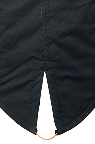 Bench LONG PARKA Giacca, Nero (Jet Black), L