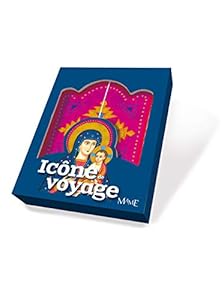 Petite icône de la Vierge à l'enfants : Coffret avec une icône, un livret de prières et une pochette en coton