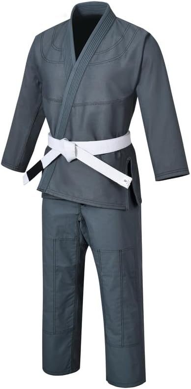 Knockout Fight Gear Brazilian Jiu Jitsu Gi For Men, BJJ Gi Women Grappling gi ULTRA LIGHT, PRESHRUNK Kimonos