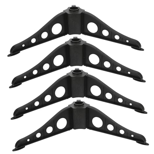 Cabilock 4pcs Sturdy Christmas Tree Stand Bracket for Artificial Trees Easy Installation Stable Support for Holiday Decor