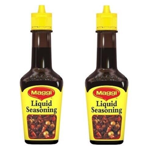 Maggi Standard Liquid Seasoning | Aromatic Liquid Flavouring | Food Flavour Enhancer | 100ml (Pack of 2)