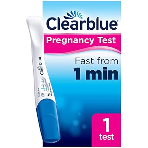 Pregnancy Test - Clearblue Rapid Detection, Result As Fast As 1 Minute, 1 Test, 1 Count (Pack of 1) Cover
