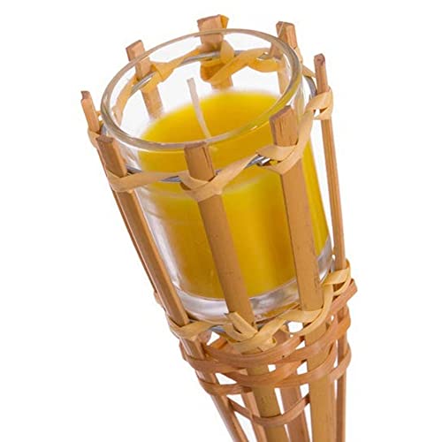 IDEAL STORE Vela 3% CITRONELA ANTORCHA Bambu 30 CM Cover