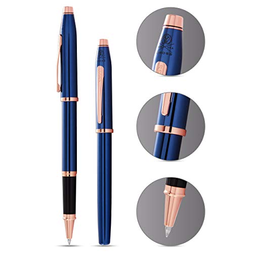 Bolígrafo Rollerball Cross Century II Azul Cobalto miniatura 2