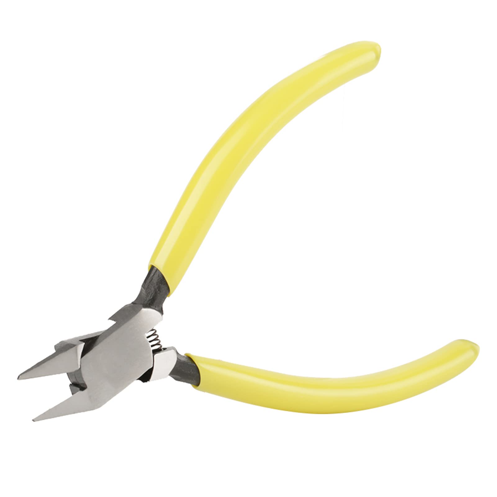 Oumefar Yellow Diagl Cutting Pliers 4 Inch Maxi Shear Flush Cutter