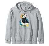 Photo Gallery puffin bird carino adorabile felpa con cappuccio Photo Gallery puffin bird carino adorabile felpa con cappuccio