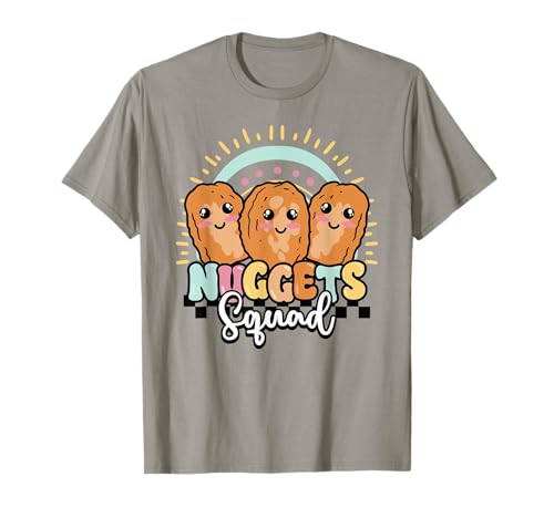 Chicken Nuggets Squad Funny Nugget Lover Nug Life Matching T-Shirt