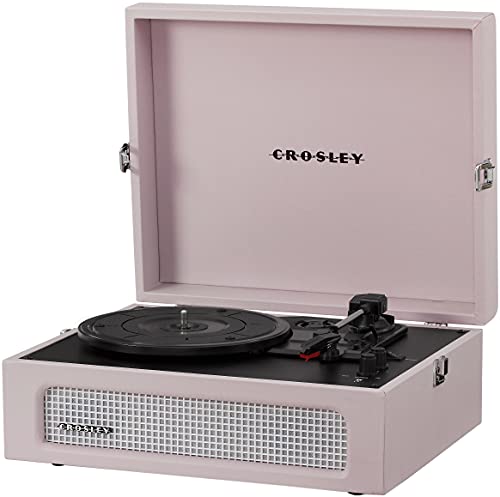 Image of Crosley CR8017B-AM Voyager Record Player, Amethyst
