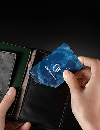 Pro - Crypto Hardware Wallet | Credit Card Size, EAL6+ Security, Bluetooth Connectivity3