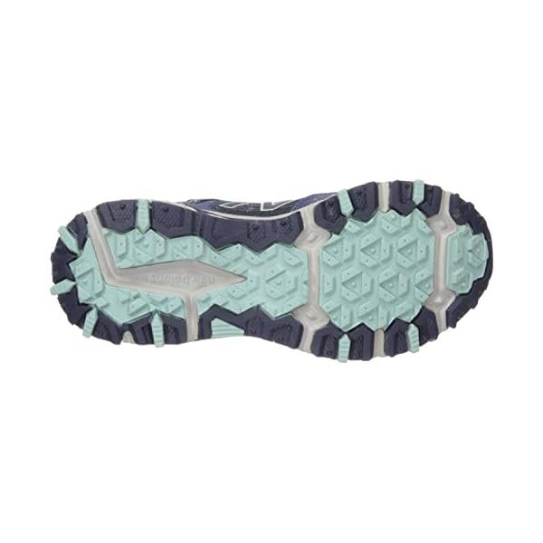 New-Balance-Womens-410-V6-Trail-Running-Shoe New Balance Women's 410 V6 Trail Running Shoe, Vintage Indigo/White Peach/White Agave, 9.5 M US