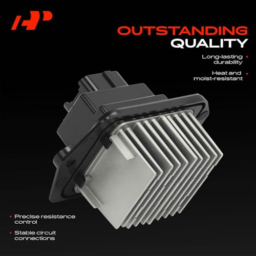 Image of A-Premium Front HVAC Blower Motor Resistor Compatible with Honda & Acura | for Accord 2013-2017, Civic 2012-2015, CR-V 2012-2016, RDX 2013-2018, ILX 2013-2020