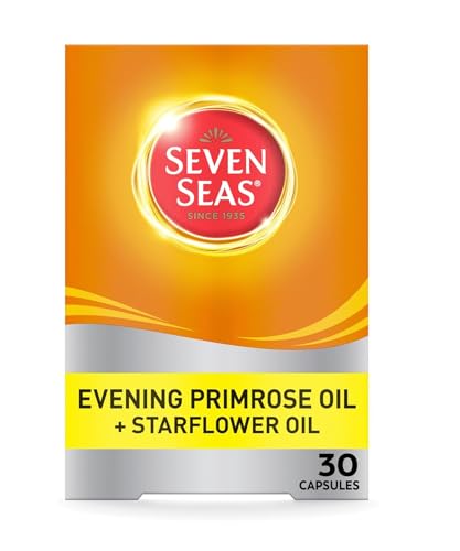 Seven Seas Evening Primrose Once A Day Plus Starflower Oil 1000mg 30 Capsules