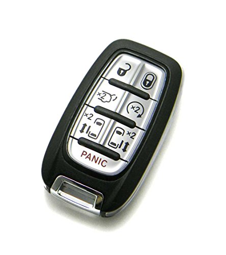 Mopar OEM 7-Button Smart Proximity Key Fob for Chrysler Pacifica & Voyager (2017-2022), Plastic, Compatible with Vans