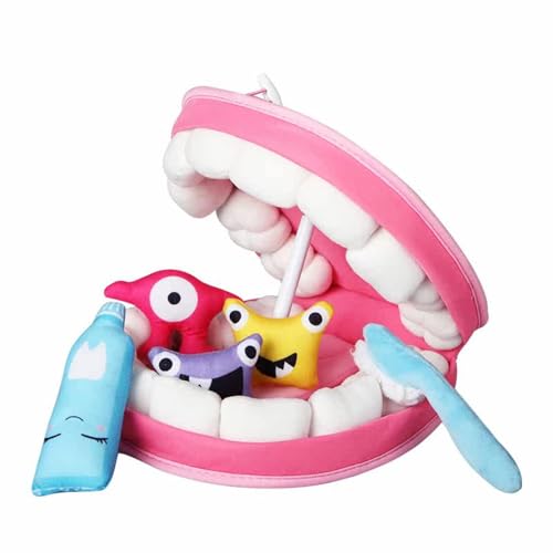 Cotton Teeth Brushing Learning Set, YOUYA DENTAL Early Teethbrushing Education