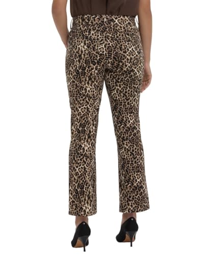 Savanna Leopard Straight Ankle Jeans by NYDJ Apparel2