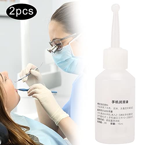 Image of 2pcs Handpiece Lubricant Lube Oil for Dentist Handpiece Accessory