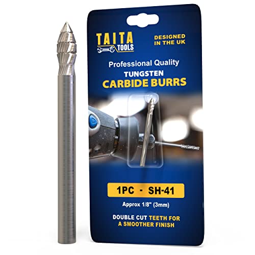 Fraise en carbure SH-104 de 1/8 pouce pour outil rotatif de gravure