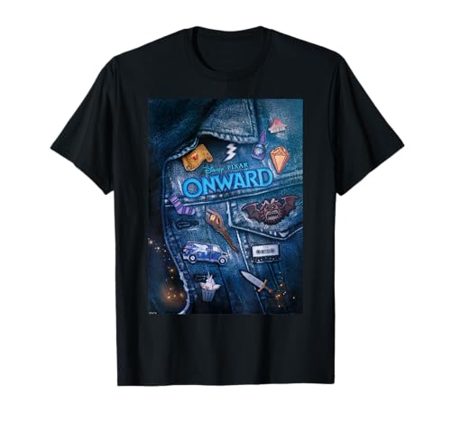 T-shirt Disney Pixar Onward Barley vêtement geek imprimé Onward