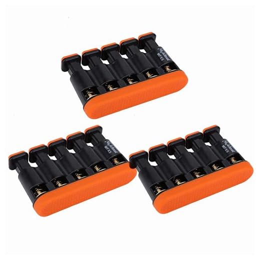 Chenzi 3 stycken fingertränare finger och leder kraftstränare barn vuxna justerbar gitarr piano citat finger styrka tension träning