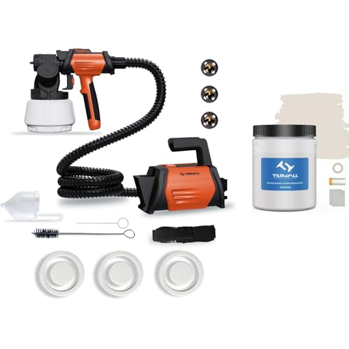 Tilswall Dilution-Free Paint Ivory White & Shark800 Paint Sprayer Orange