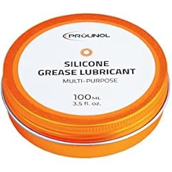 Grasa Para Persianas Enrollables Prounol 100% Grasa de silicona, grasa dieléctrica de uso general, grasa de caucho HT impermeable (100 ml)