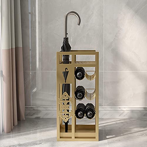 Porte-parapluies corridor compact pour modèles pliables courts