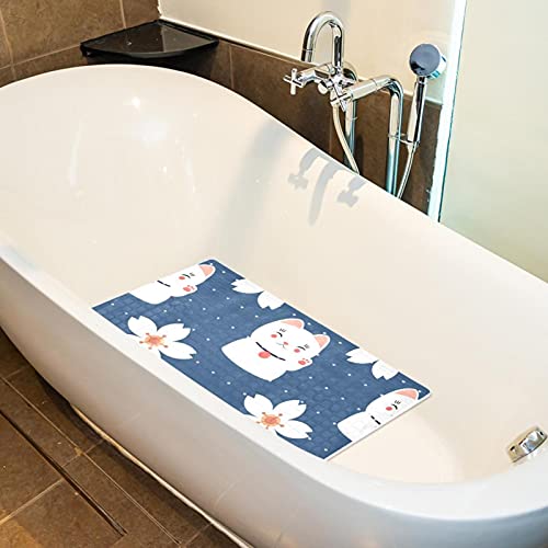 Tapis de baignoire antidérapant perforé avec ventouses de douche - 5