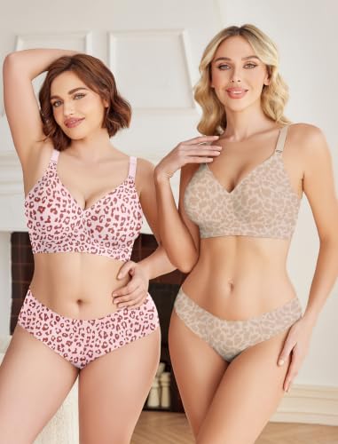 Image of Avidlove Wireless Bras for Women Push Up No Underwire Bra Full Coverage Seamless Bralettes Support Comfortable Everyday Bra